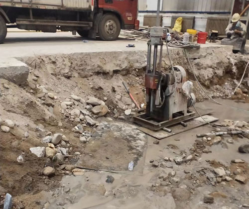 惠安公路下沉压浆